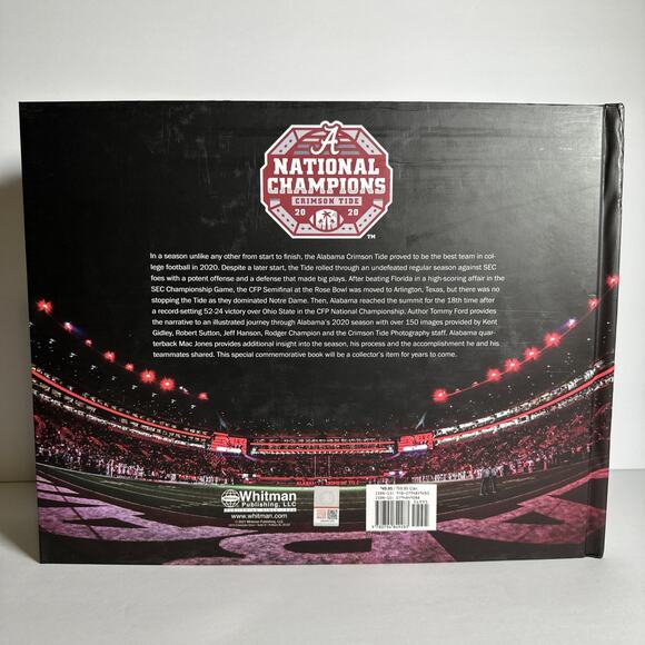 History Made: The 2020 National Champion Alabama Crimson Tide by Tommy Ford - Picture 2 of 11